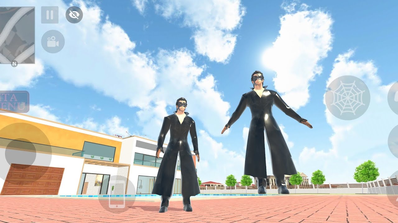 😱Franklin Become KRRISH in IndianTheftAuto Simulator!Flying in the Sky WOWAmazingUpdate!ShortsGamerZ