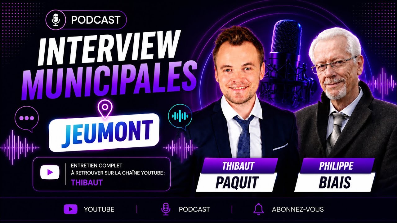 Municipales 2026 - Philippe Biais, candidat à Jeumont