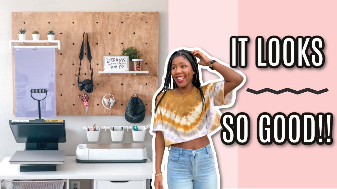 DIY PEGBOARD | IKEA PEGBOARD