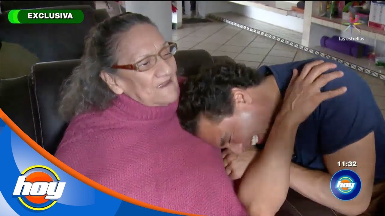 Eduardo Yáñez nos presentó a su mamá | Hoy