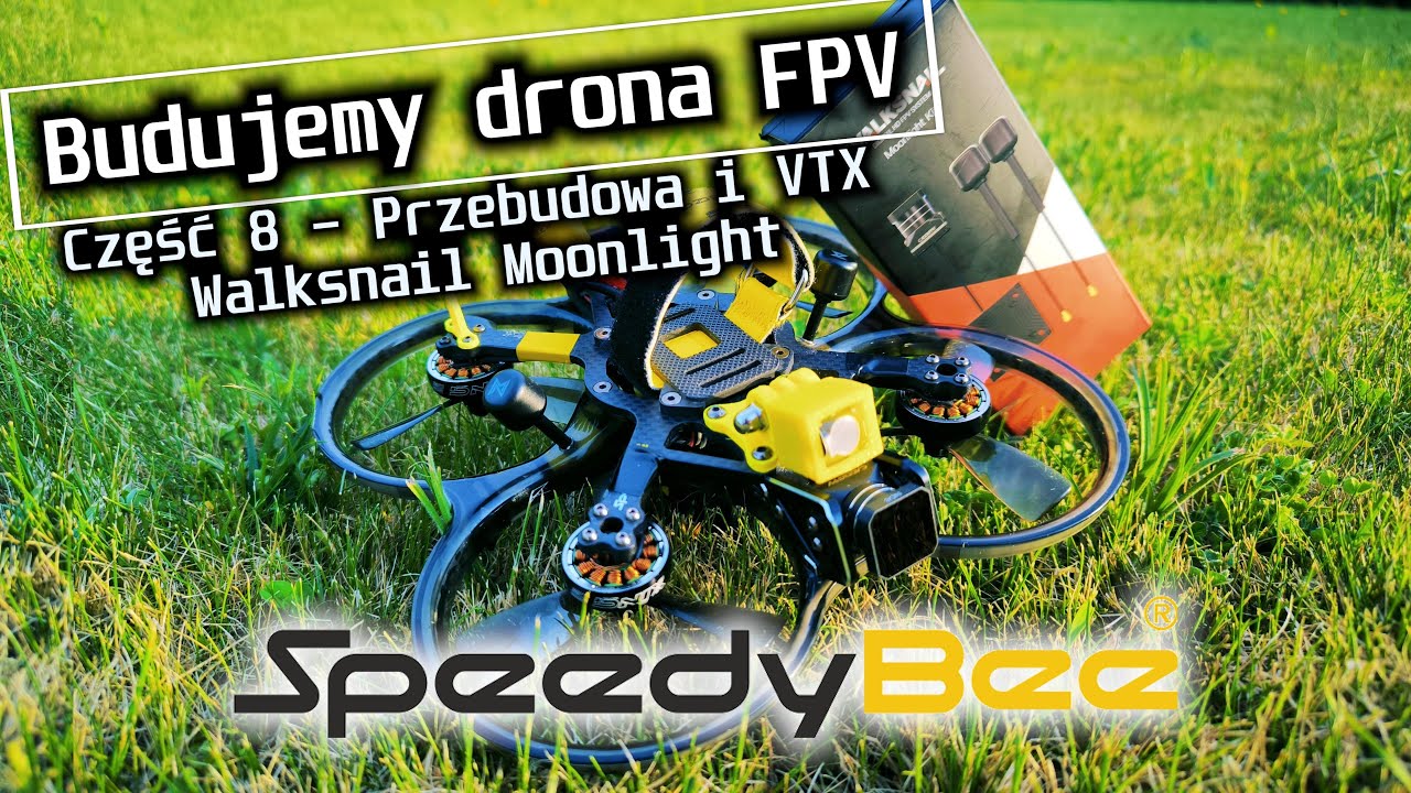 Budujemy drona FPV. Cz 8. Przebudowa, instalacja i konfiguracja VTX-a Walksnail Avatar Moonlight
