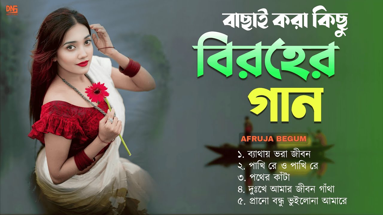 বাছাই কিছু বিরহের গান | Bangla koster gaan | Audio Album | Afruja Begum | DNS MUSIC STUDIO |