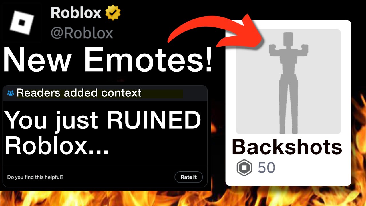How this 1 emote DESTROYED Roblox’s Reputation Overnight