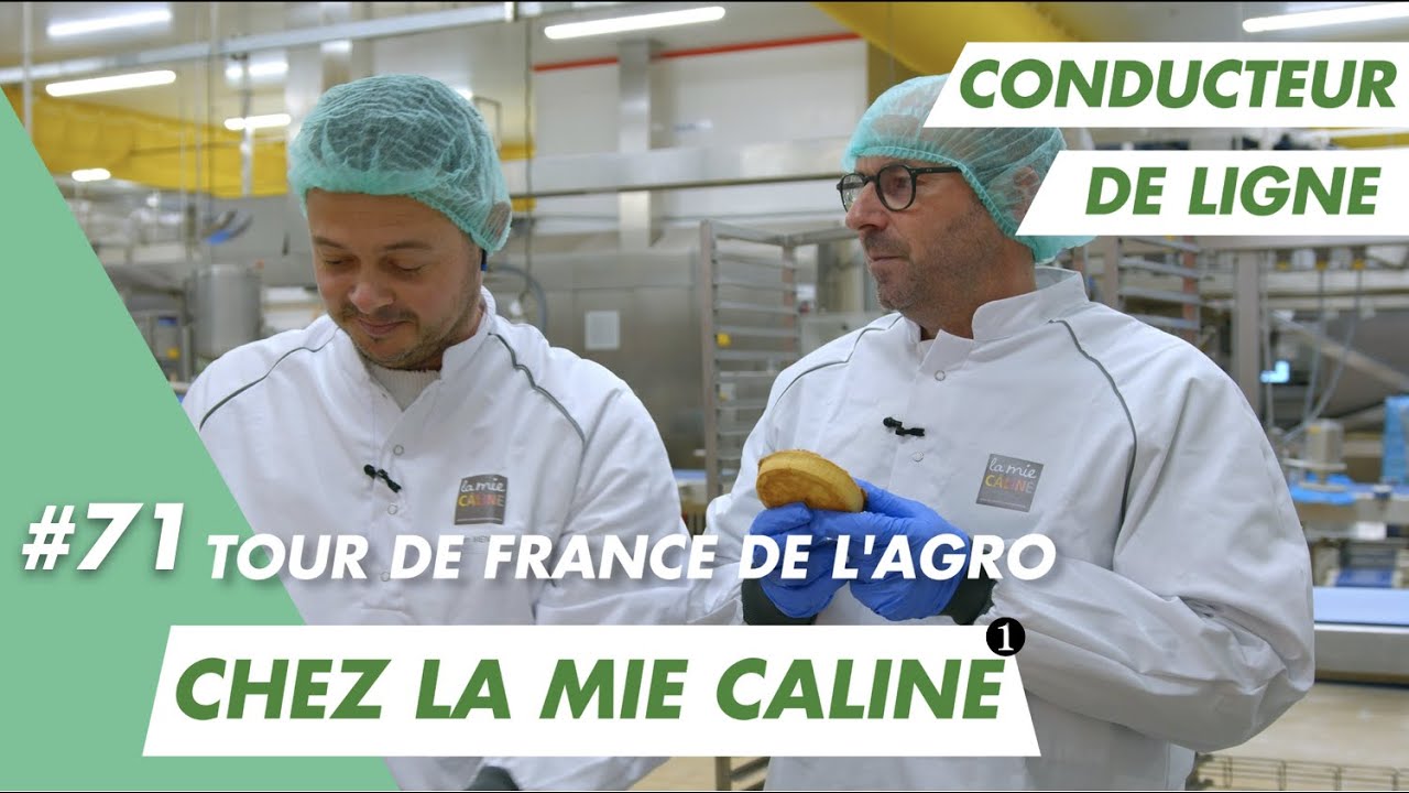 Je viens conduire la ligne de viennoiseries avec Damien chez La Mie Câline qui recrute en Vendée