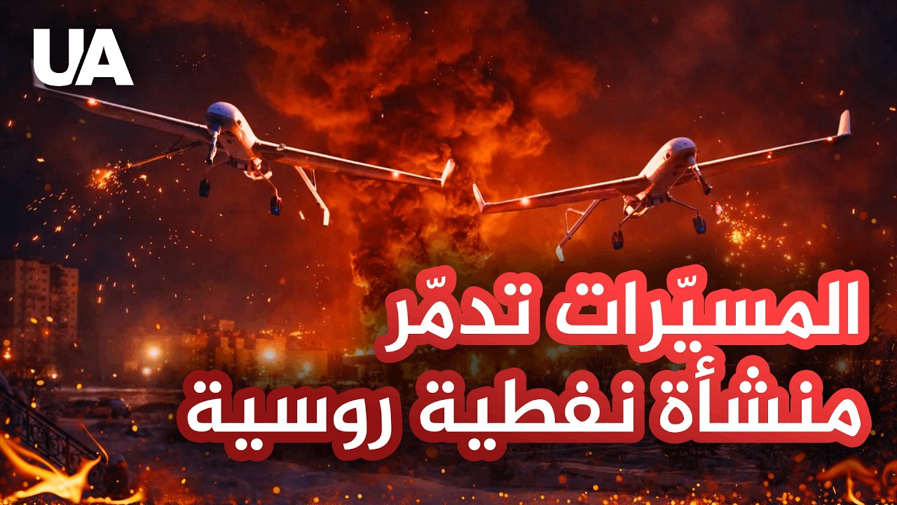 مستودع بسكوف النفطي انتهى… انتقام المسيّرات يصل إلى روسيا