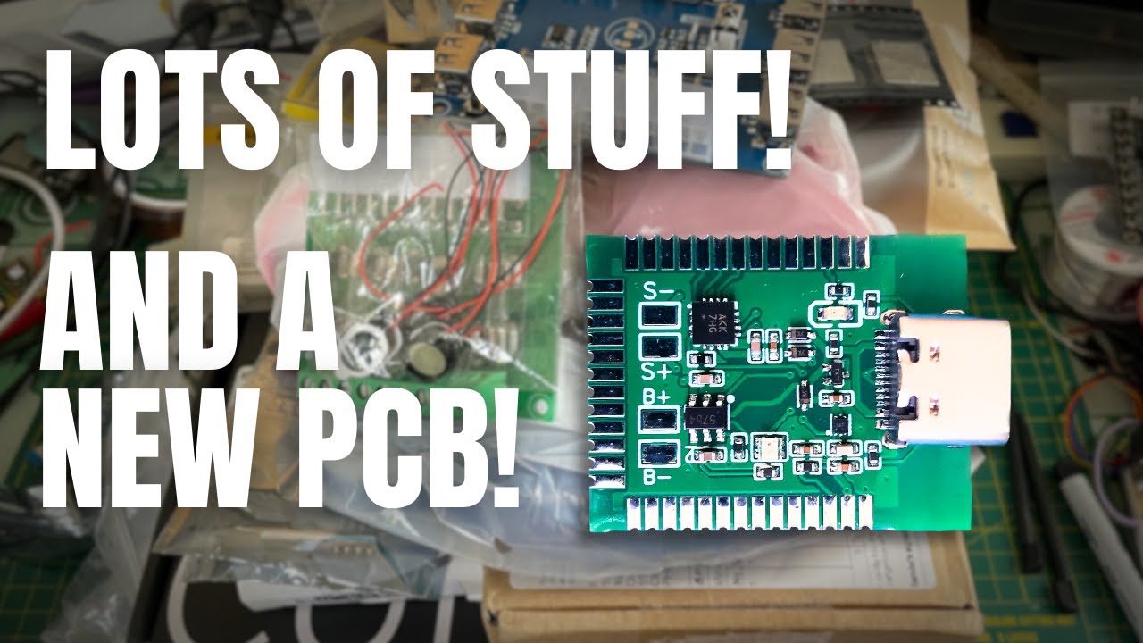 Lots of Stuff - And a NEW PCB! It's a rare mailbag video.