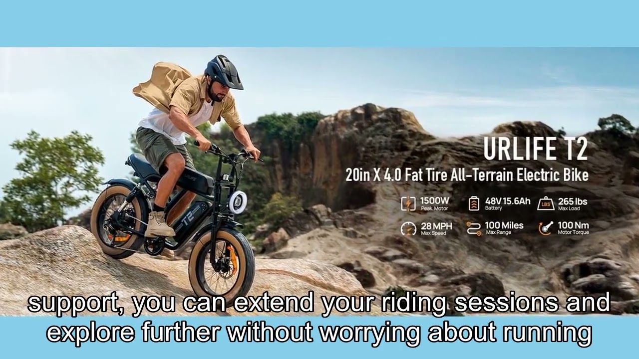 This E-Bike Conquers ANY Terrain - URLIFE Review