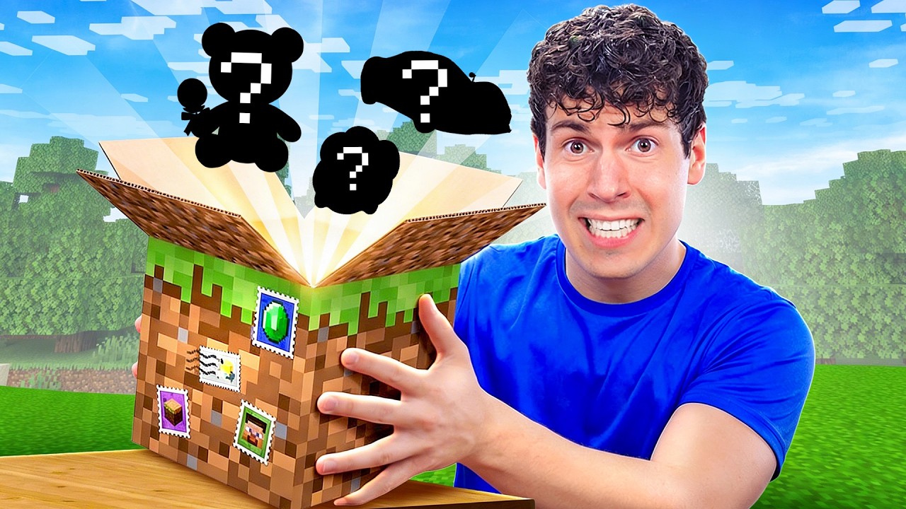 ПОСЫЛКА ИЗ МАЙНКРАФТА!😱 ЧТО ВНУТРИ?! ВЛАДУС ОТКРЫВАЕТ