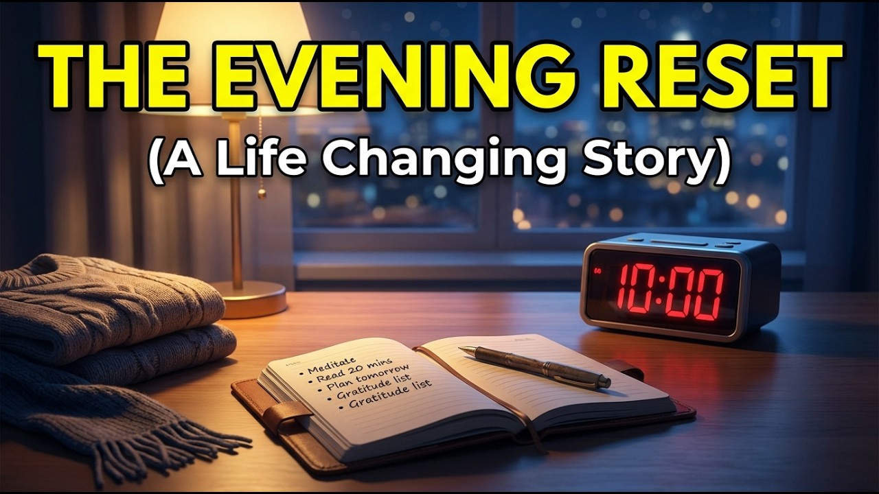 Why Your Mornings Fail | The Evening Ritual That Fixes Tomorrow