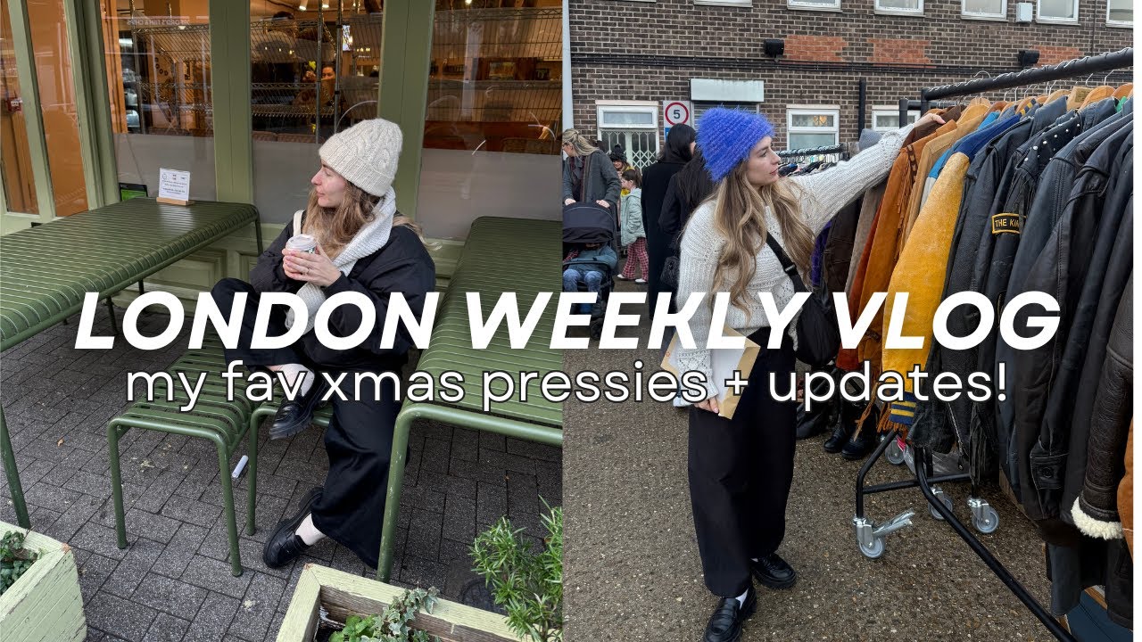 LONDON WEEKY VLOG | Flea markets, Coffee + Falling apart