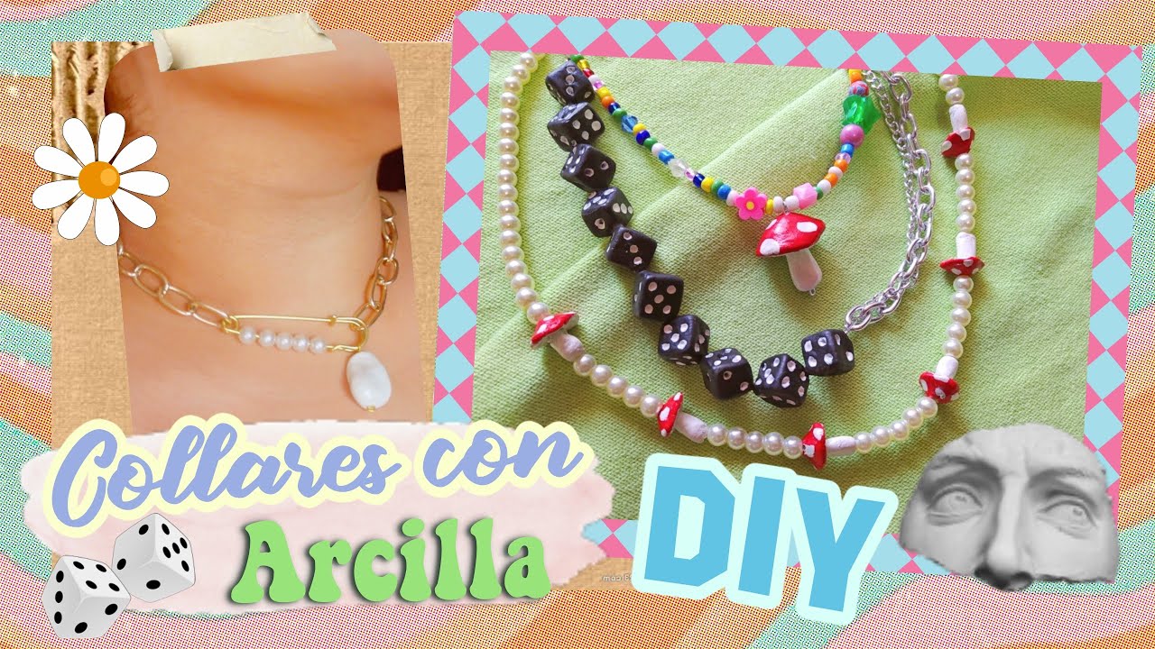 Collares AESTHETIC con Arcilla DIY