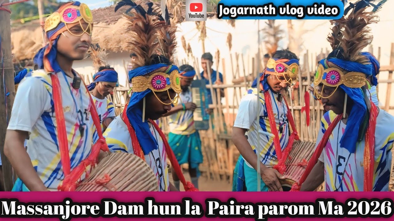 Massanjore Dam hun la Paira parom Ma 2026 Sanathli Bapala video #Jogarnath_vlog_video
