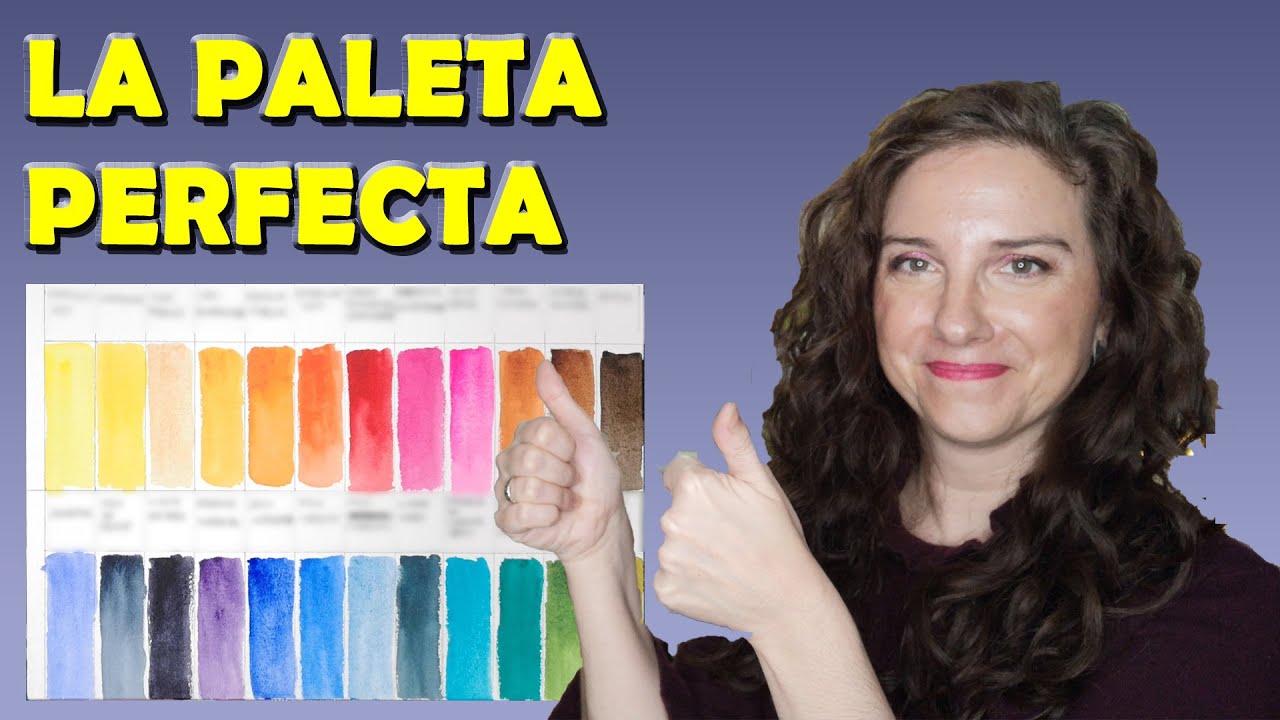 🎨ELIGE y ORGANIZA tus COLORES de ACUARELA