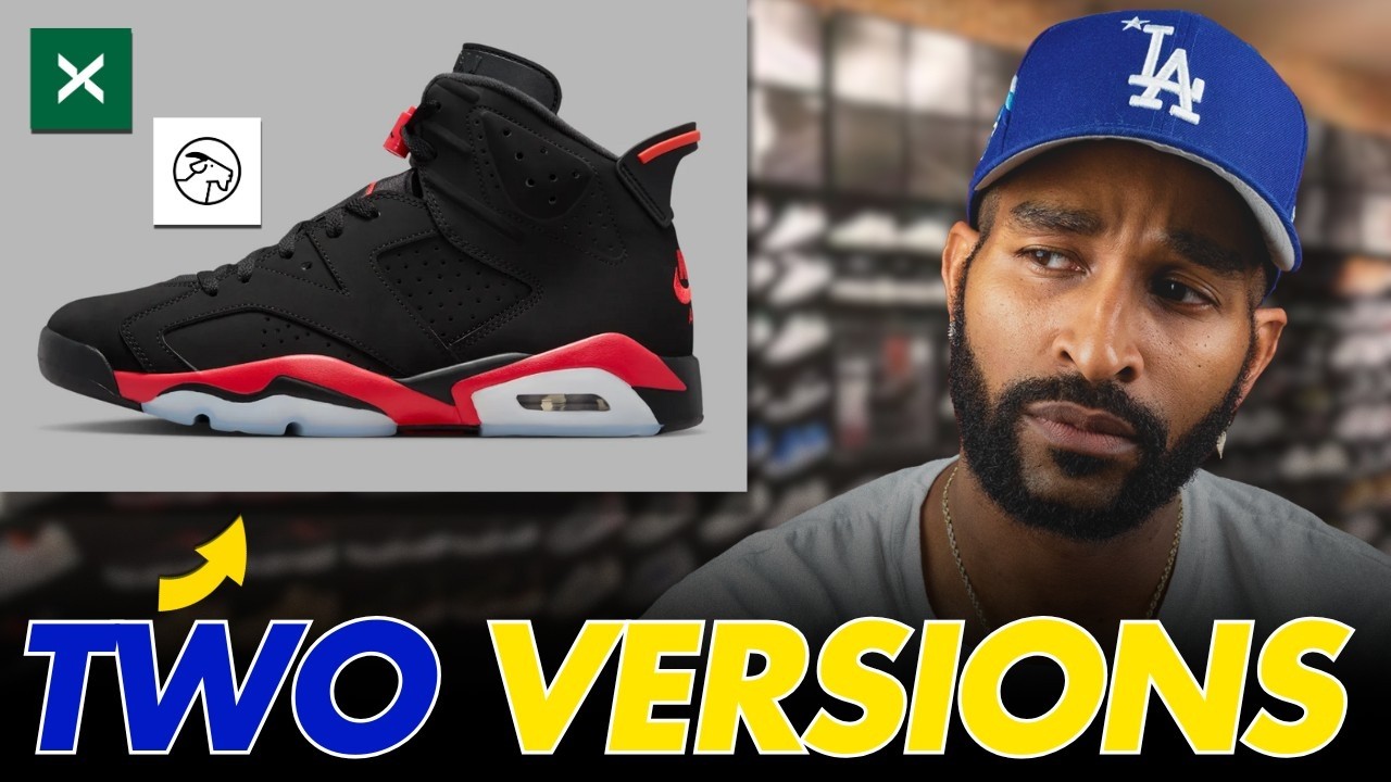 Two Versions of the Salesman Air Jordan 6: What's the Difference?