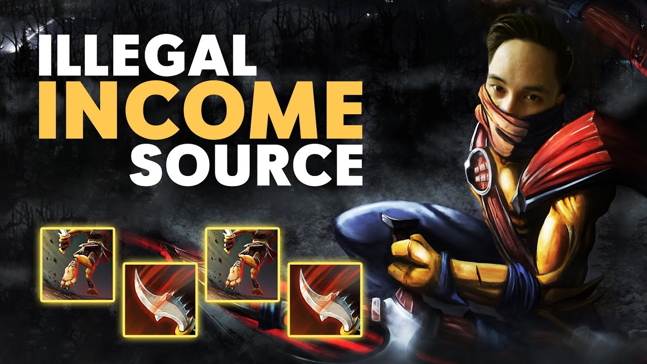 ILLEGAL INCOME SOURCE (SingSing Dota 2 Highlights #2229)