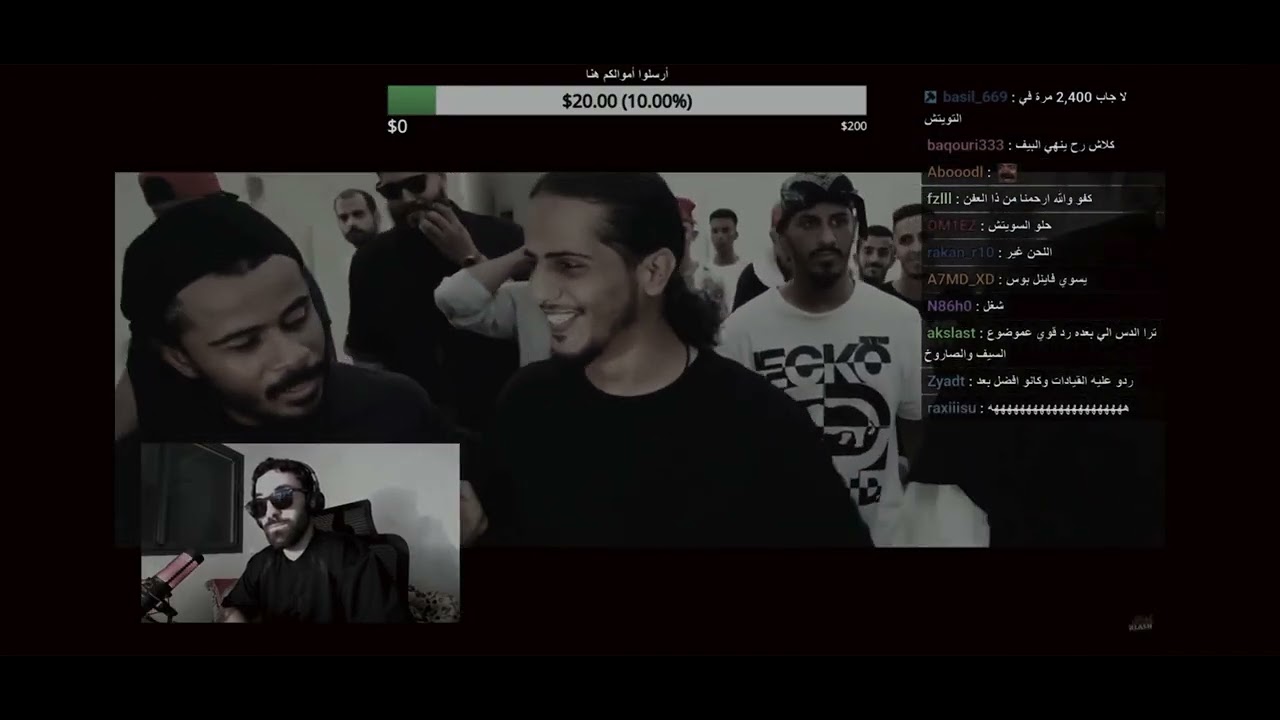 ردة فعل فاروق عله دس كلاش -LK-قفله غشامه-الفتحه دبل