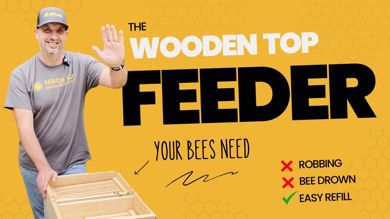 The Wooden Top Feeder Your Bees Need | HillCo, LLC