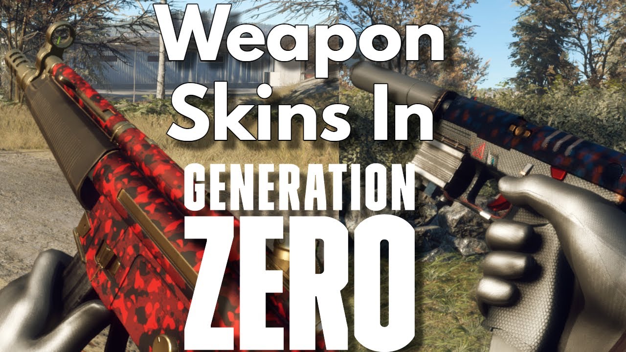 Weapon Skins In Generation Zero?!