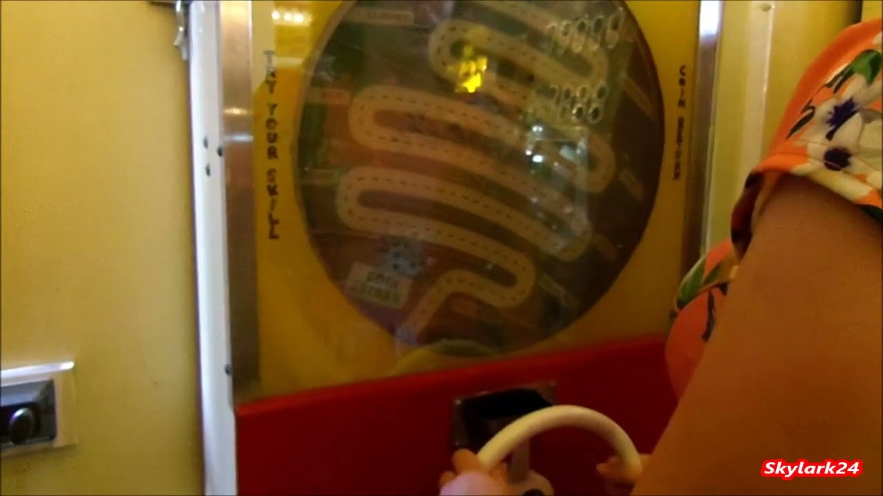 Coin Operated Steeracoin Amusement Arcade Machine