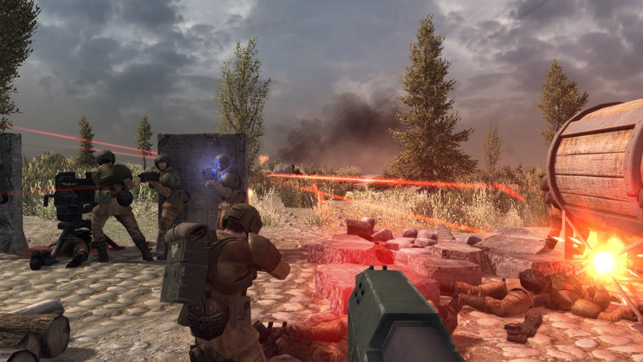WARHAMMER 40K FPS Through Eyes of Guardsmen-Call to Arms