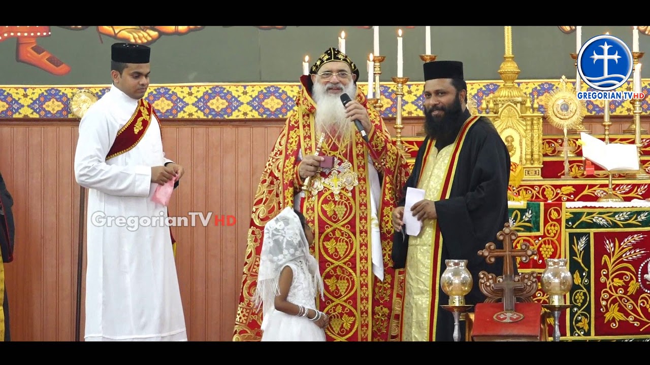 അബിഗയിലിന് പരിശുദ്ധ കാതോലിക്കാ ബാവായുടെ അനുഗ്രഹസമ്മാനം