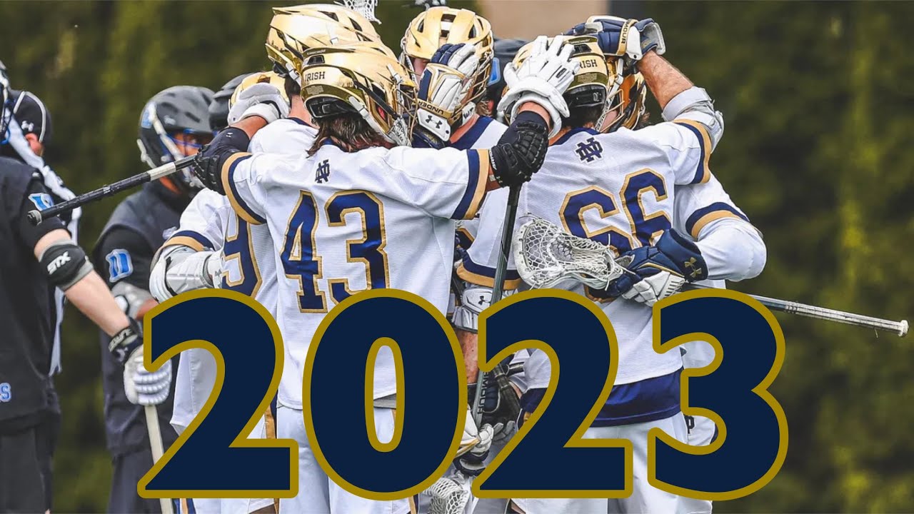 Notre Dame Men's Lacrosse Hype Video 2023