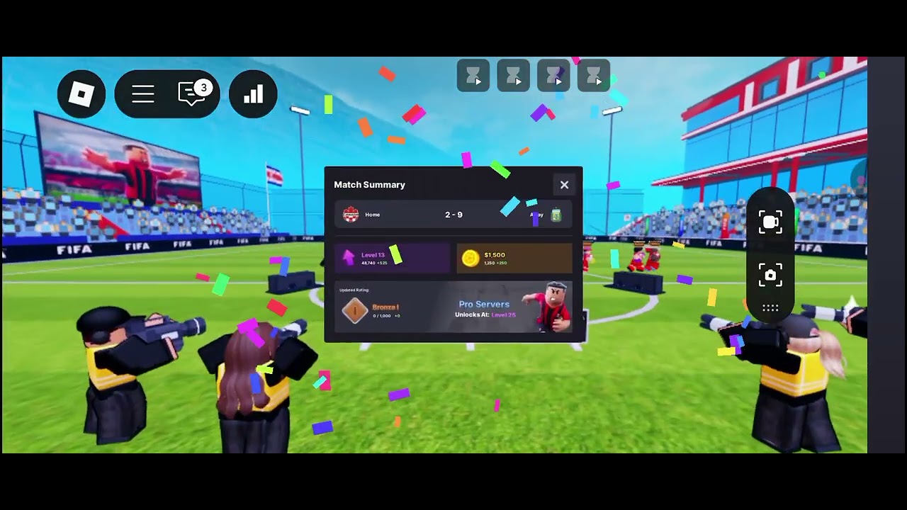 I'm playing soccer again (Roblox)