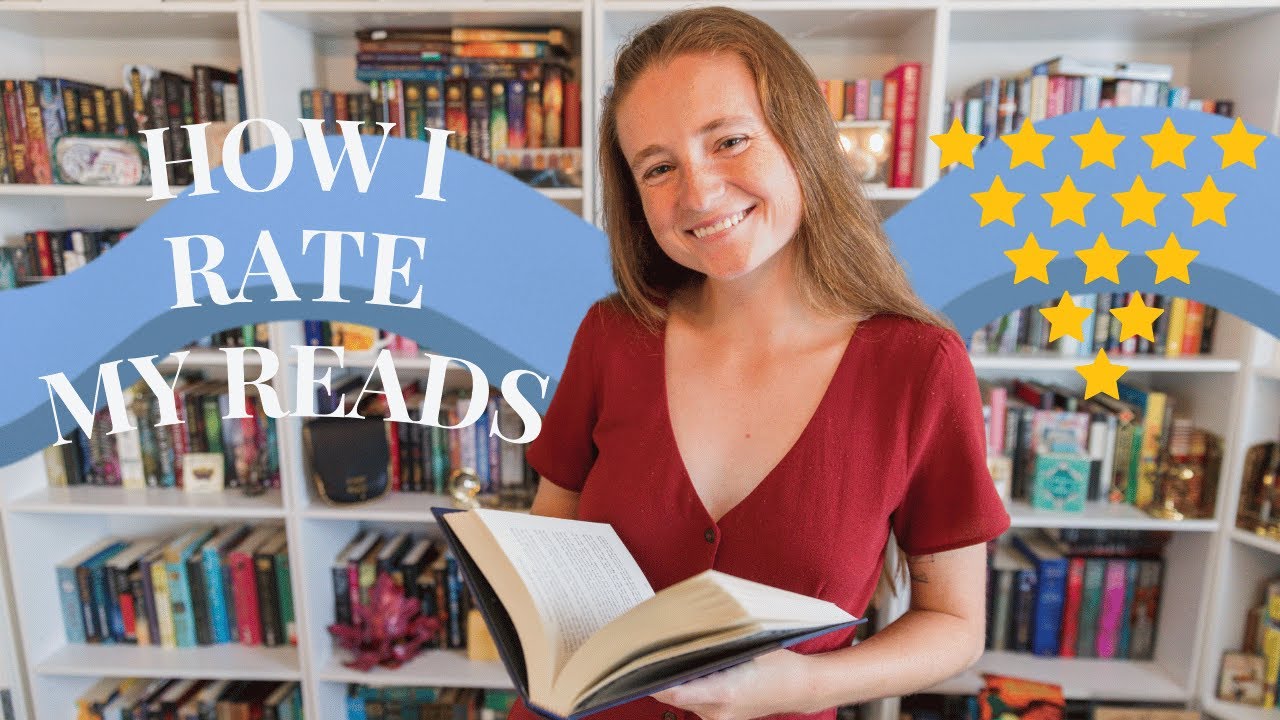 My Book Rating System - how I rate my reads from 1-5 stars ⭐⭐⭐⭐⭐