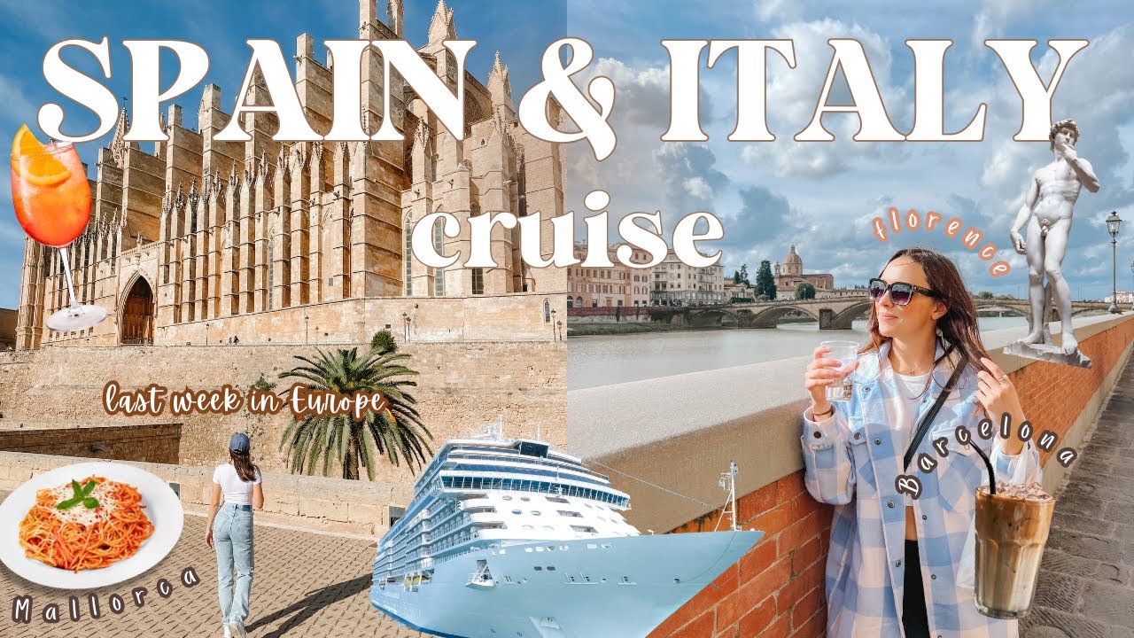 Days In My Life As A Cruise Ship Crew Member: Cruising To Spain and Italy Vlog