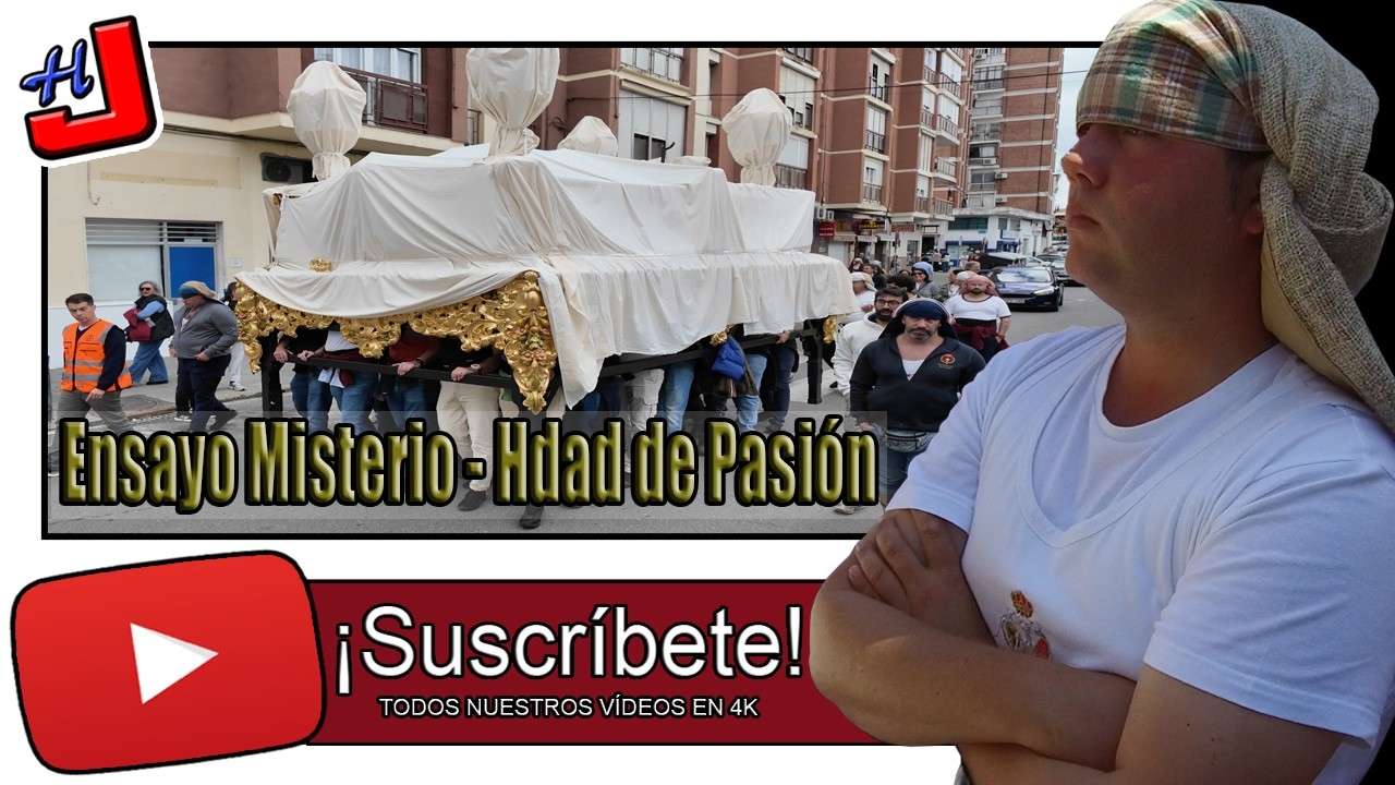 🗓 ENSAYO COSTALEROS 🏘 HDAD DE PASIÓN ⚜️ Misterio ⚜️ 2026 📹 4K
