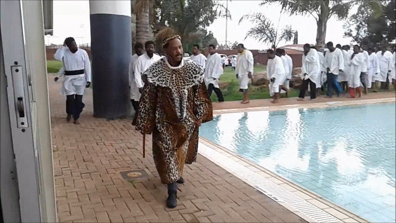 Inkosi P. Shembe Baptize (10 December 2017)