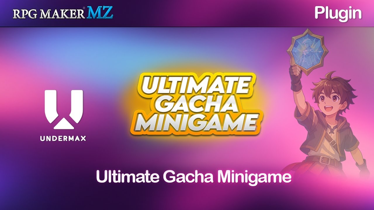 RPG MAKER MZ Plugin: Ultimate Gacha Minigame