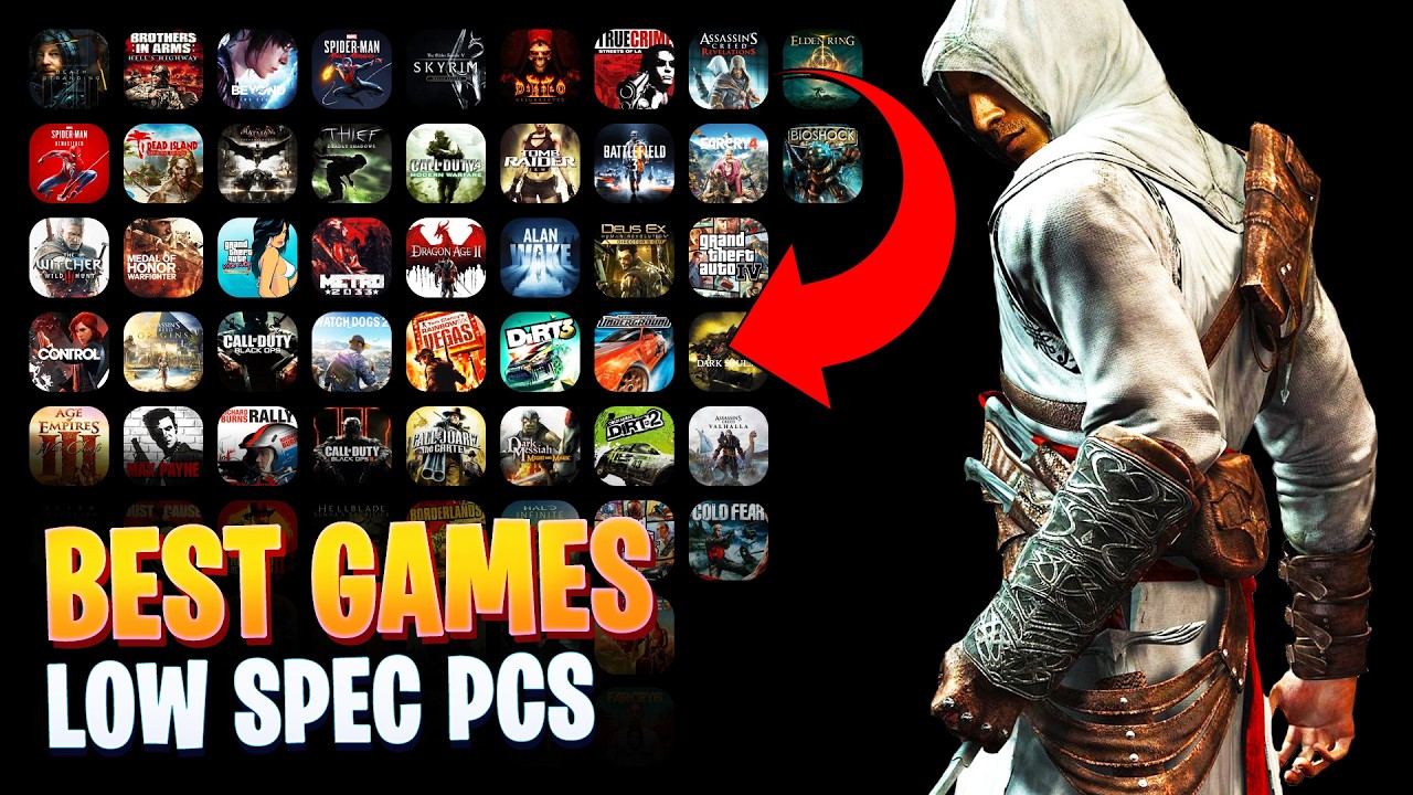 75 Low Spec Games for Low END PC and Old Laptop (Intel HD Graphics)