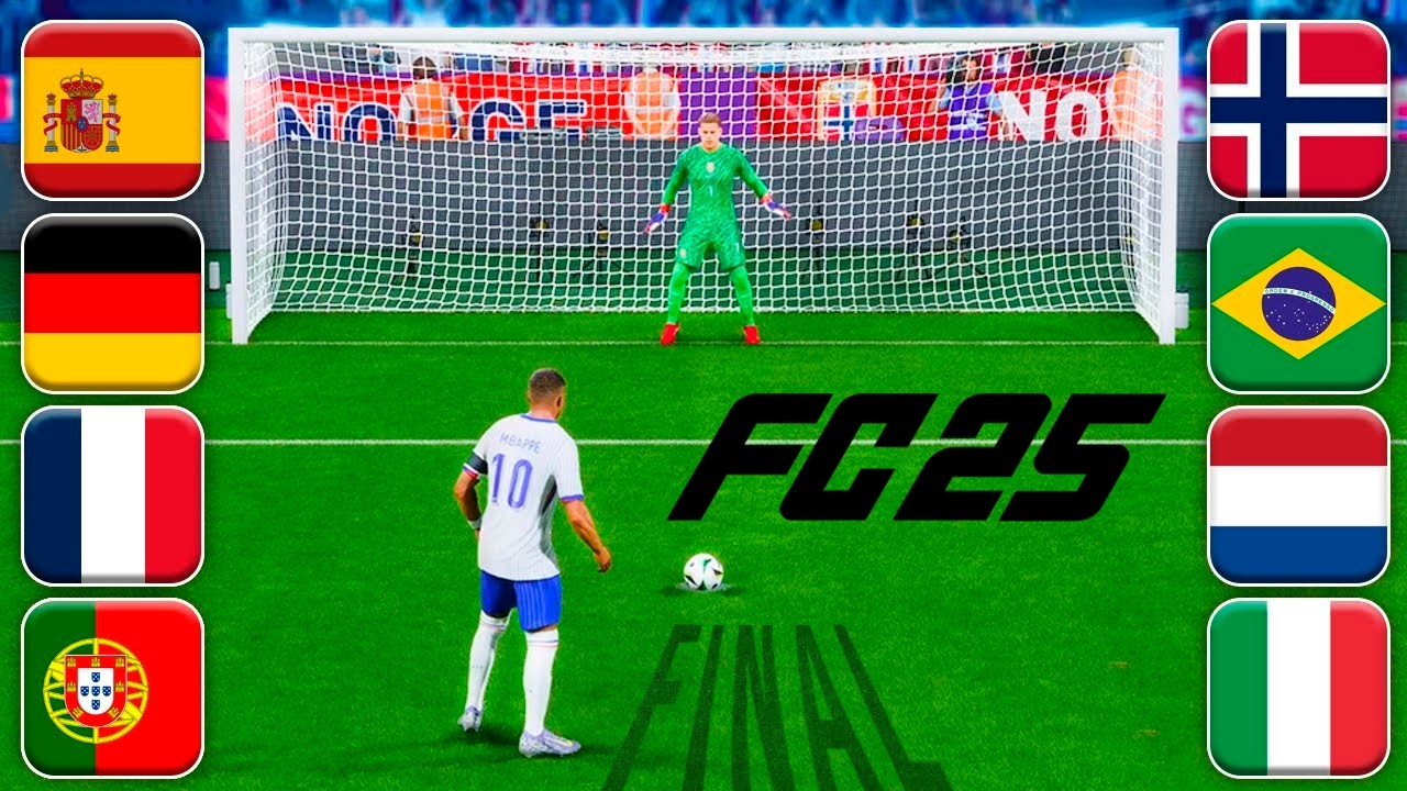 FINAL DO CAMPEONATO DE PENALTIS DE SELEÇÕES! FC25