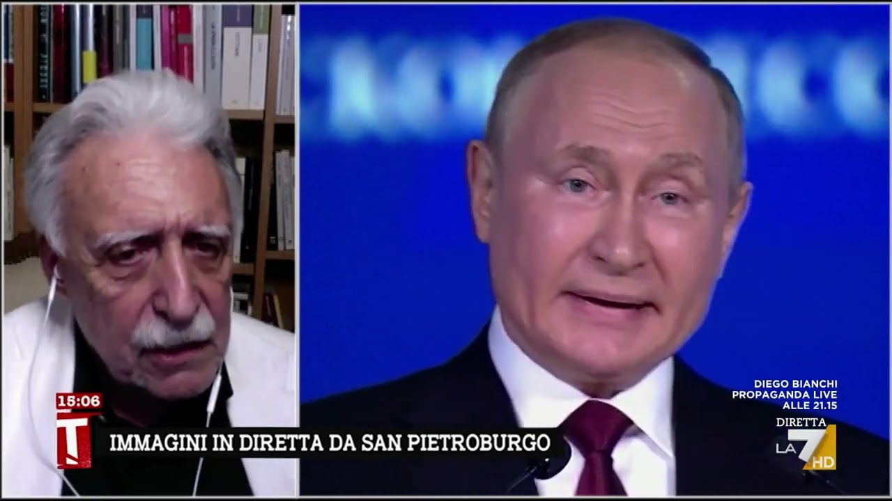Ucraina, scontro Revelli-Parenzo: e il prof. chiude la chiamata
