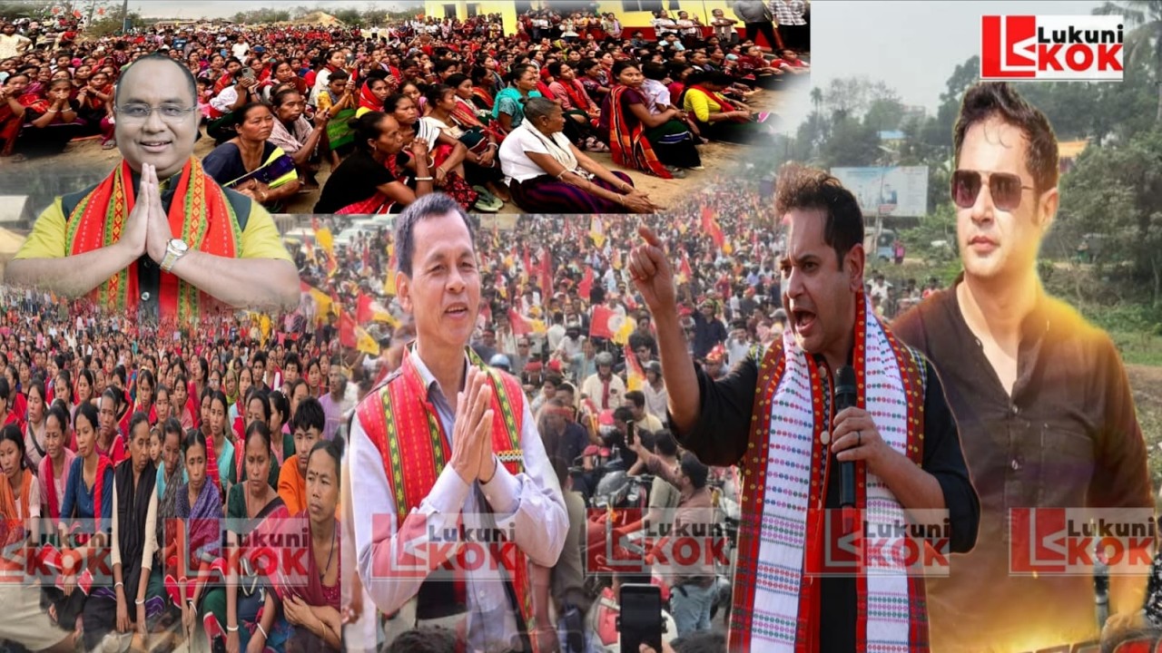 Tipra motha mass gathering khumulwng stadium