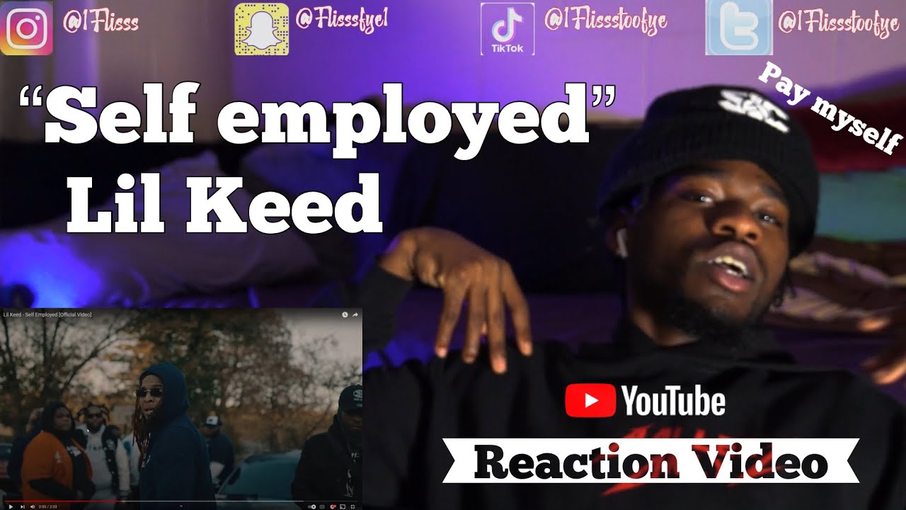 Lil Keed- Self Employed (Official 1Flisss Reaction Video)