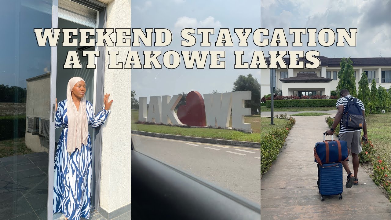 OUR WEEKEND STAYCATION AT LAKOWE LAKES, LAGOS NIGERIA | AMINA DANJUMA