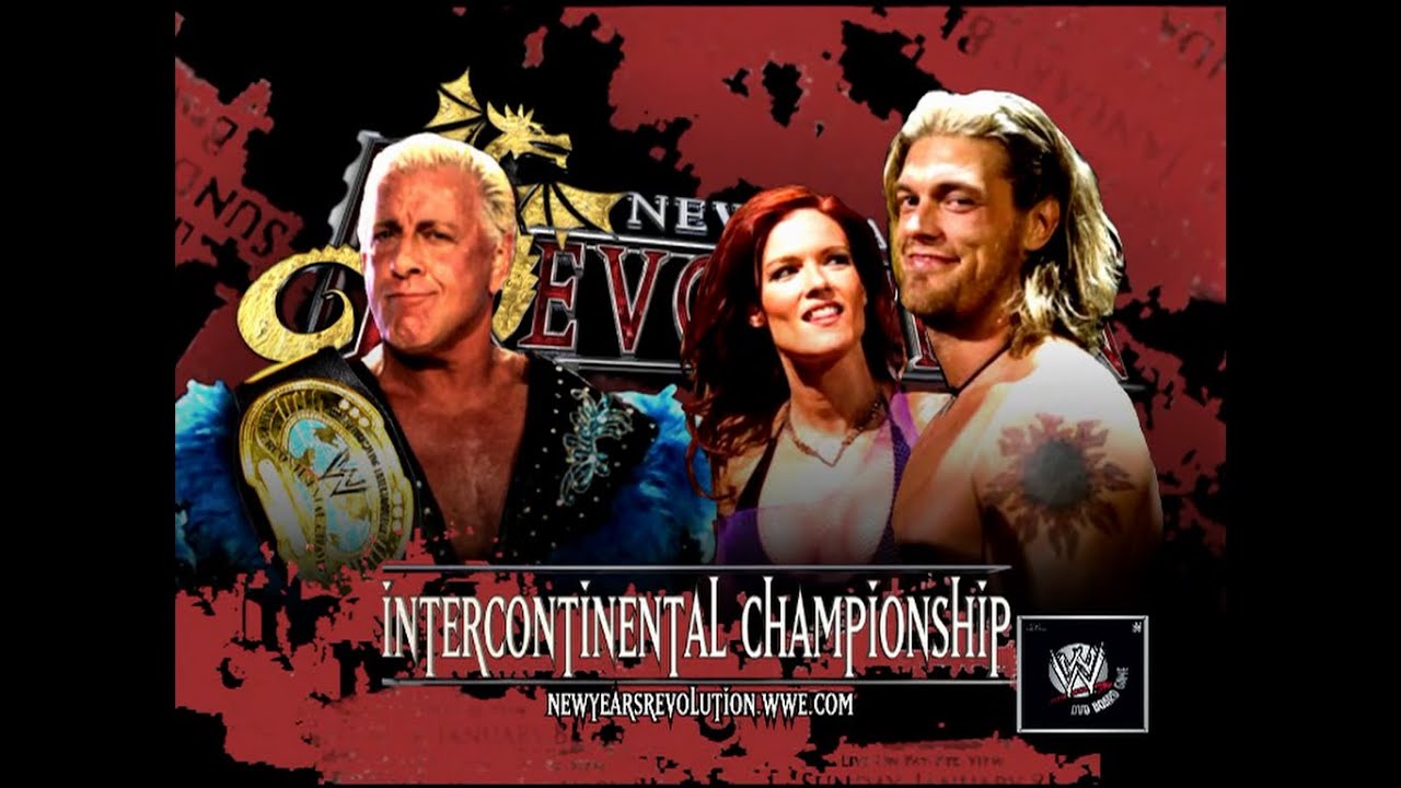 Story of Ric Flair vs Edge | New Year's Revolution 2006