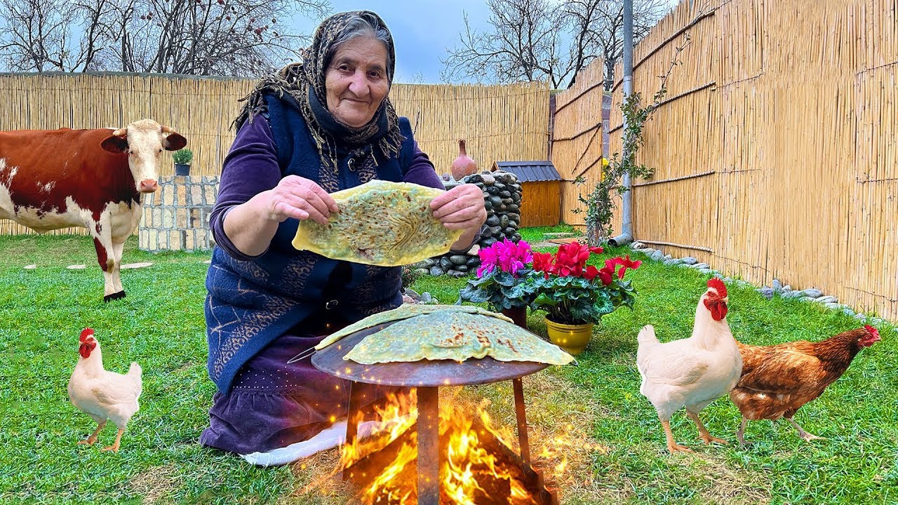 Самые Известные и Вкусные Рецепты Национальных Блюд в Азербайджанской Деревне!