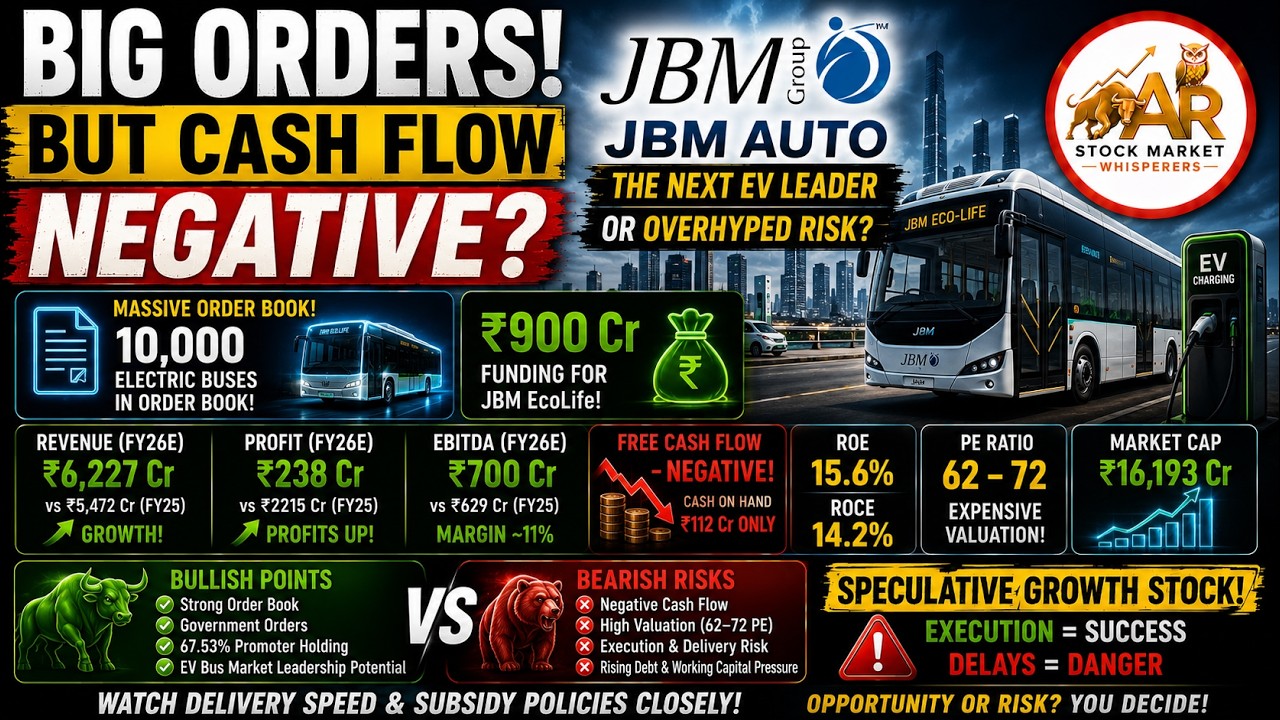 JBM Auto Stock Deep Dive | Massive Growth or Dangerous Bubble?