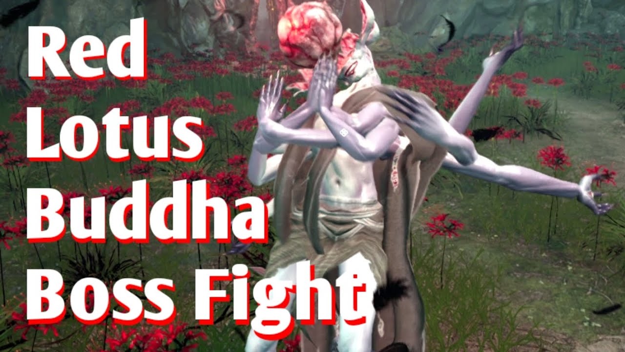 Red Lotus Buddha Boss Fight | Echoes Of Yi: Samsara