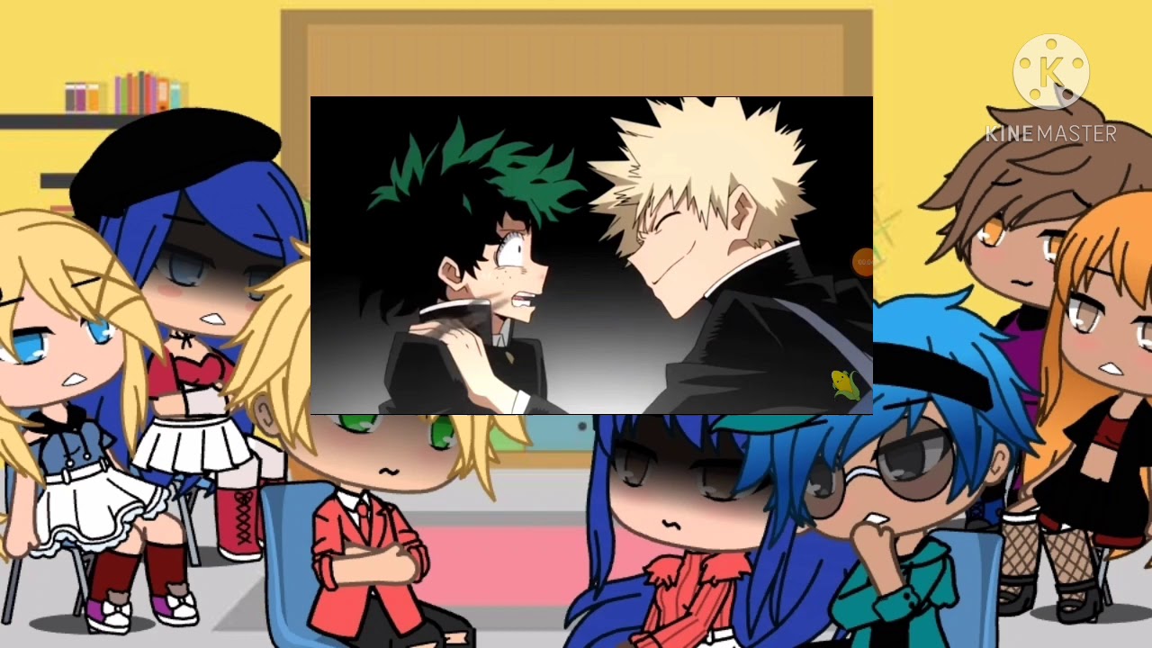 MLB react to mha Final part 1|| lazy||