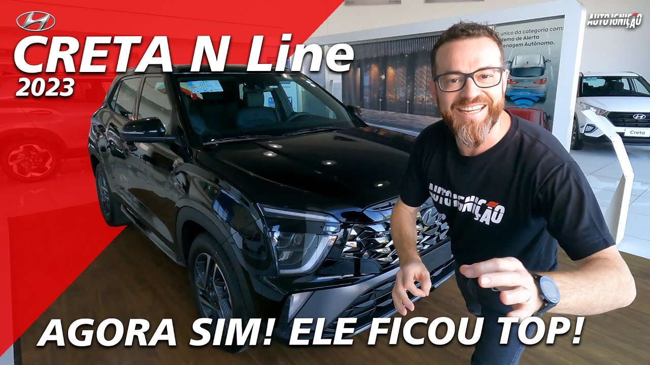 NOVO HYUNDAI CRETA N LINE 2023 - Agora Sim Ficou TOP!