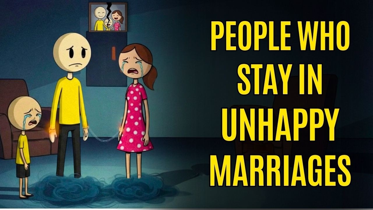 The Psychology of People Stuck in Unhappy Marriages