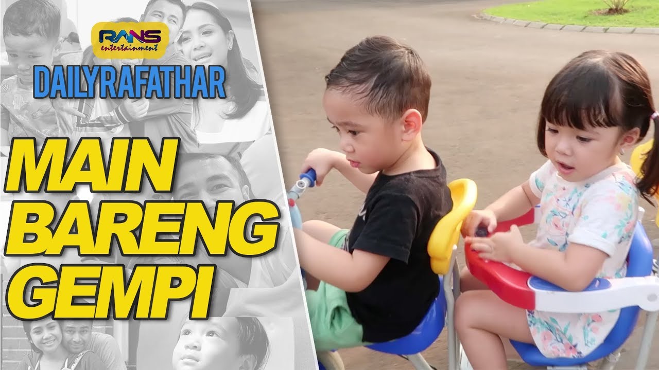 Gini nih gaya hidup sehat Rafathar dan Gempi 
