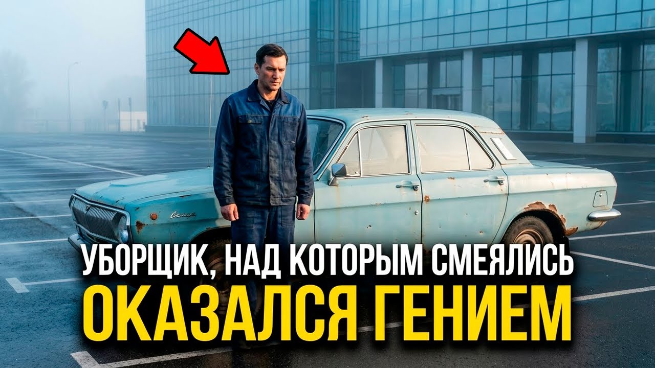 Уборщик, над которым смеялись, оказался гением: под ржавой машиной скрывалось будущее