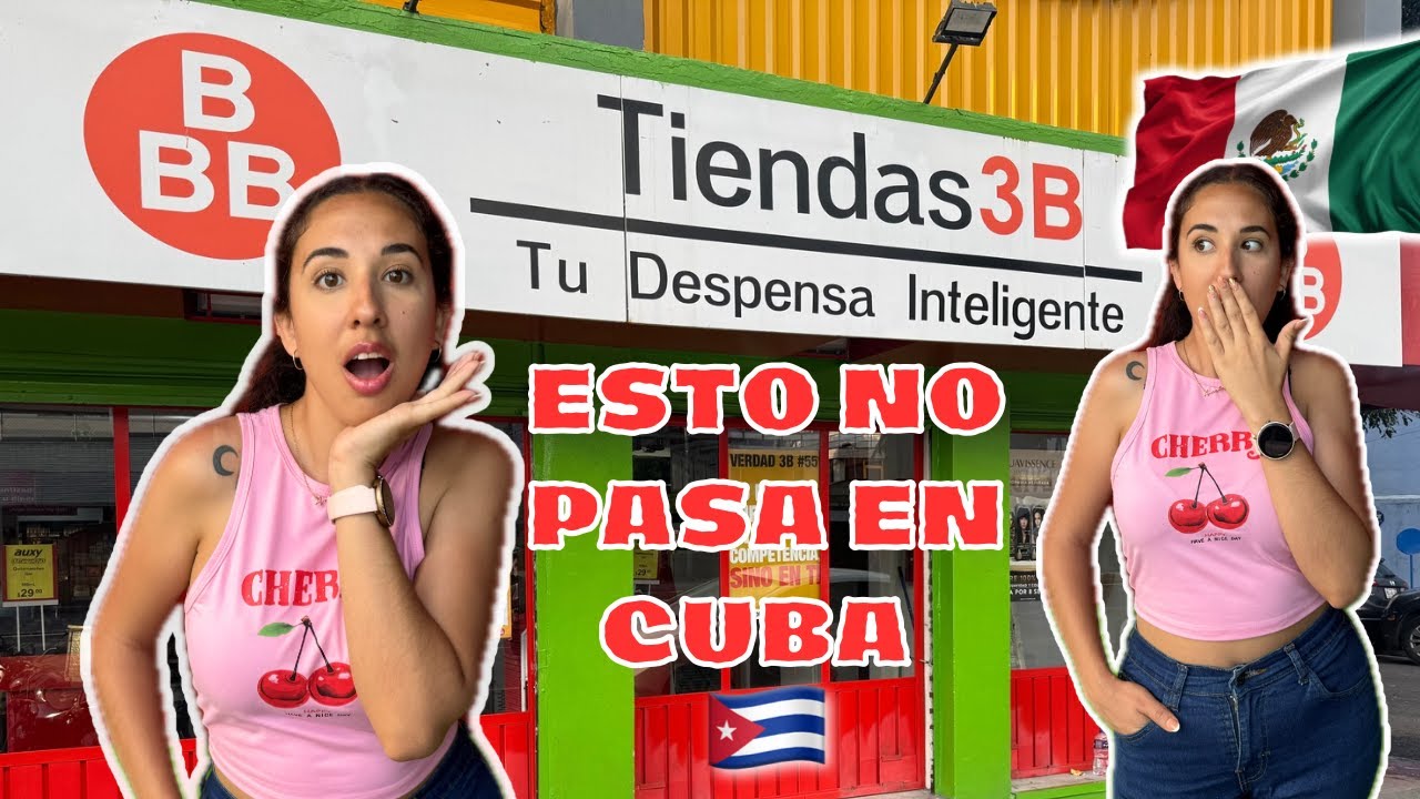 ¿Qué compra una CUBANA🇨🇺😱 en las TIENDAS 3B? | Mi rutina de compras en MÉXICO🇲🇽 te sorprenderá😱