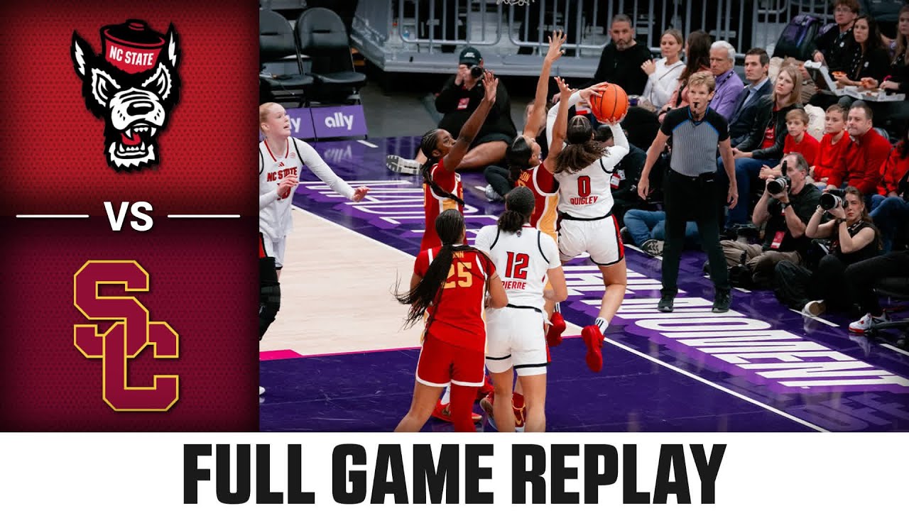 USC vs. NC State Full Game Replay |  2025-26 ACC Women’s Basketball