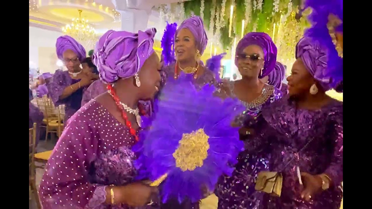 Lagos wedding Segun Johnson performance Thanksgiving songs at Yoruba wedding. Ikeja,Lagos.